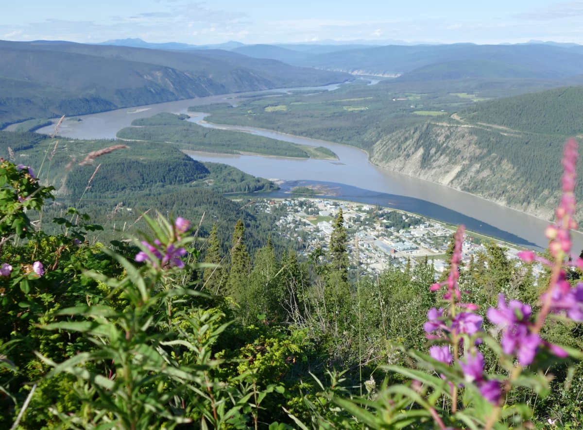 Midnight Dome, Dawson City