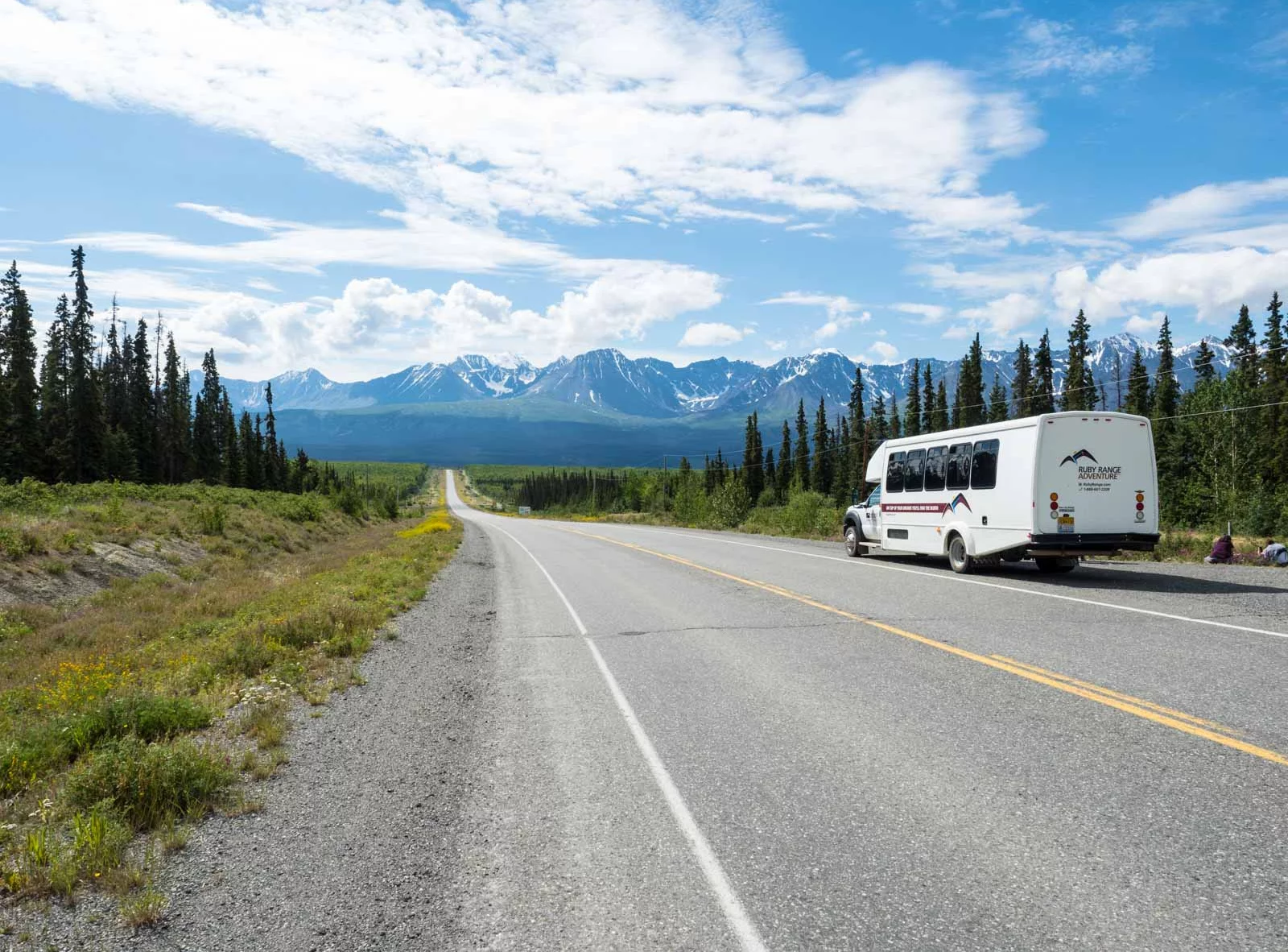 Kleinbus der Tour