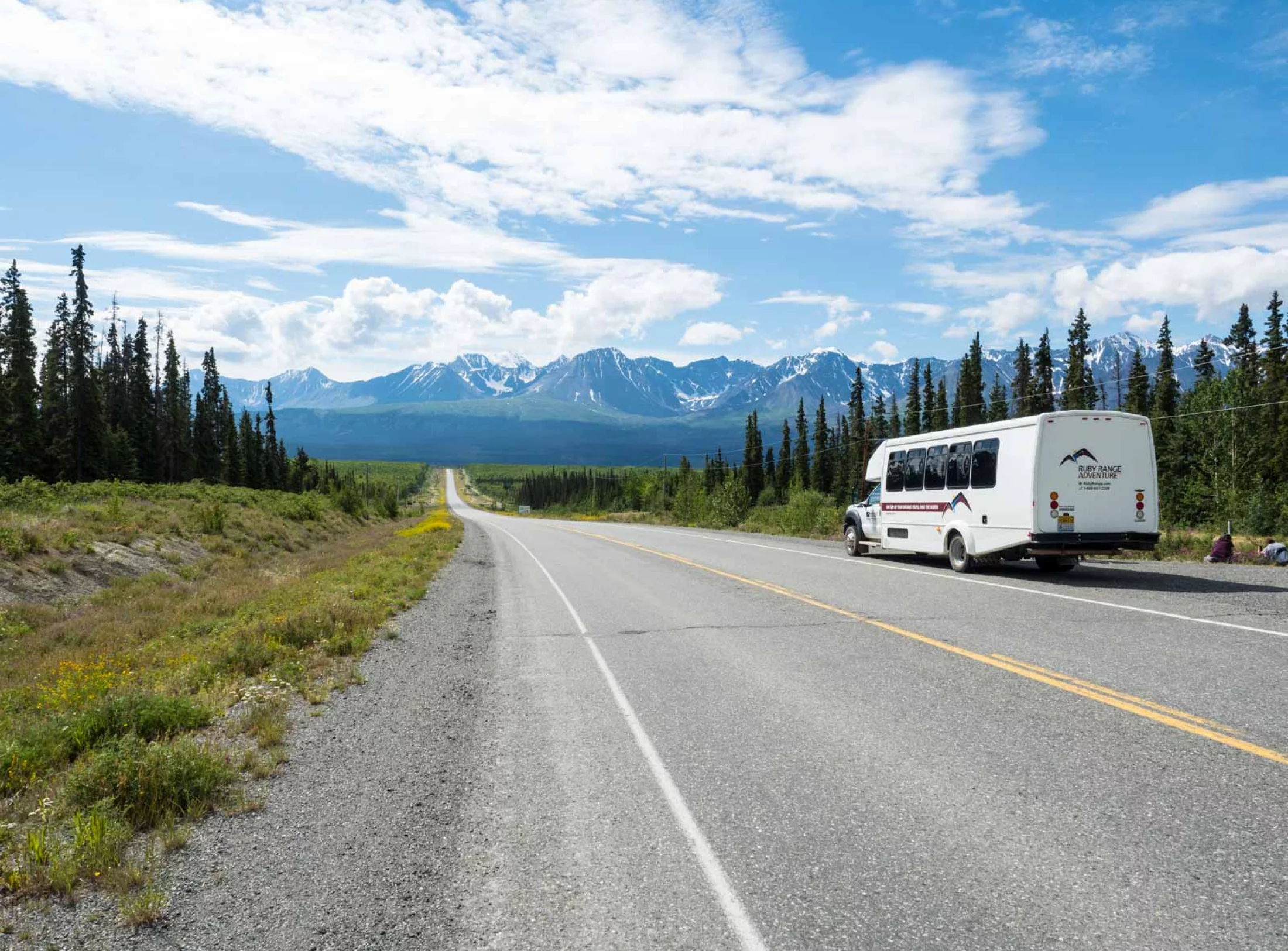 Kleinbus der Tour
