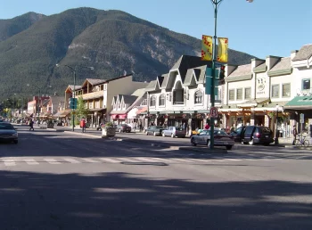 Die Ortschaft Banff