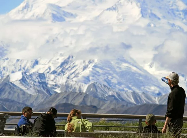 Denali, mit 6.190 Metern Höhe der höchste Berg Nordamerikas