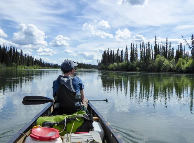 Kanada Kanutouren - Nisutlin River Kanutour
