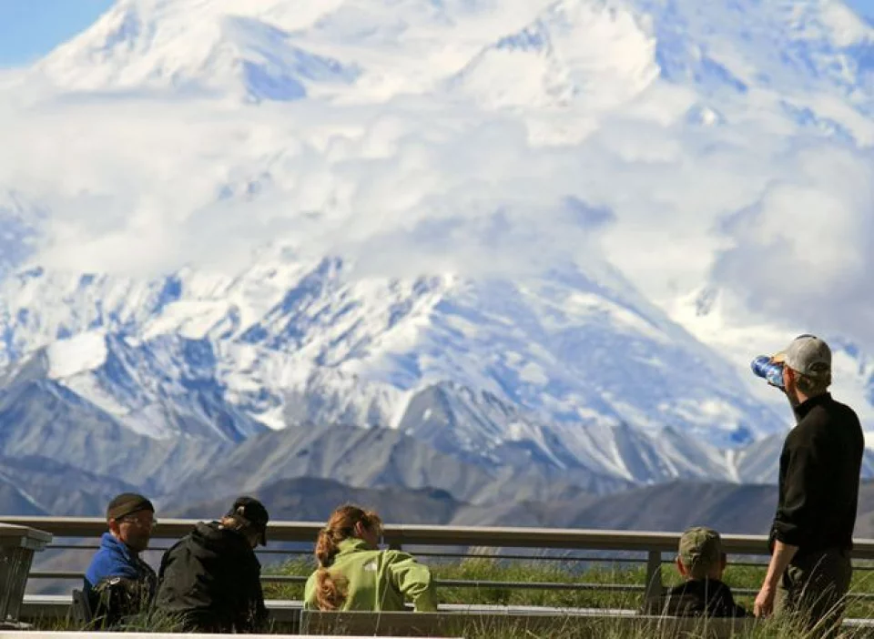 Denali, mit 6.190 Metern Höhe der höchste Berg Nordamerikas