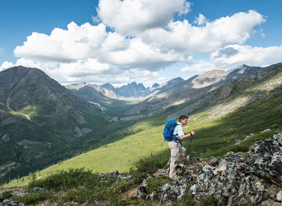 Wanderung in den Tombstone Mountains am Dempster Highway
