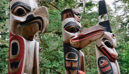 Totem Poles - British Columbia, Kanada