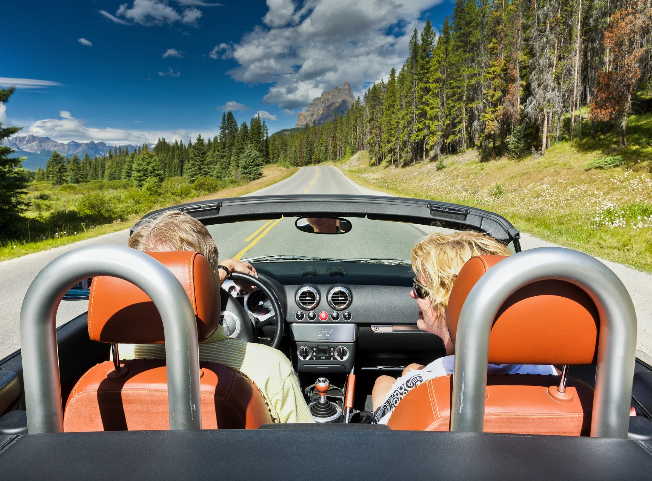 Kanada Mietwagen, Bow Valley Parkway