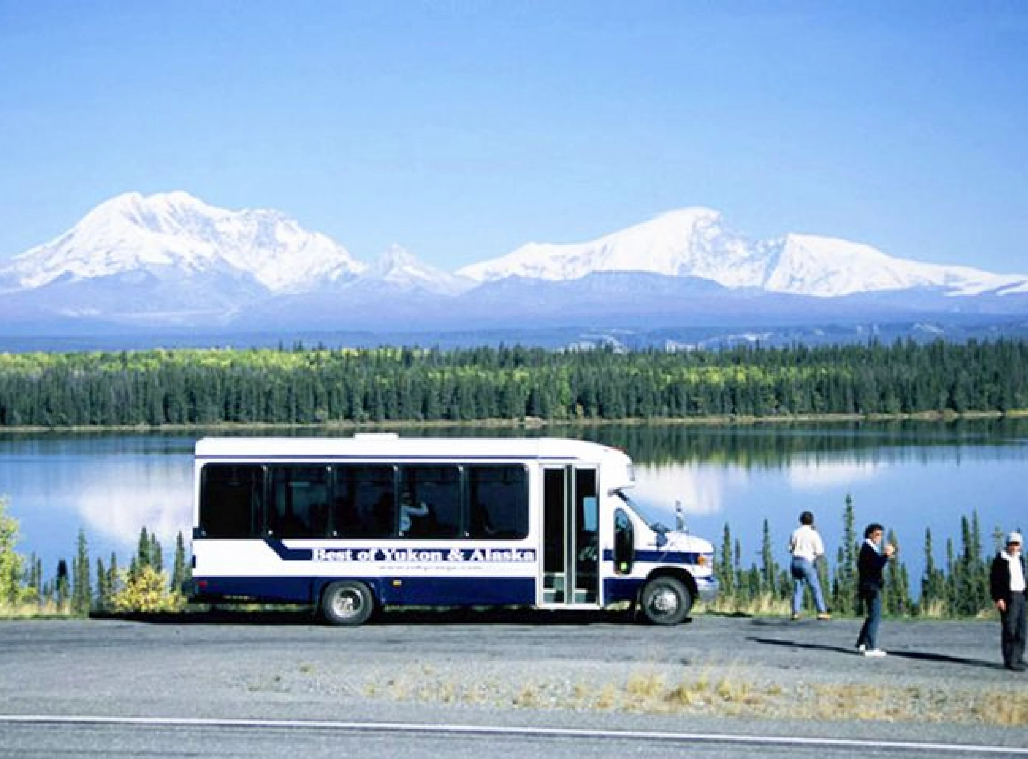 Alaska Reisen von Alaska in den Yukon - Kleinbus verwendet ab 10 Teilnehmern