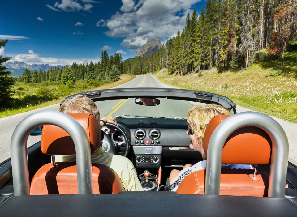 Kanada Mietwagen, Bow Valley Parkway